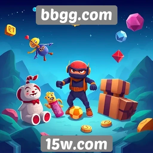 Exploração das categorias de jogos no site bbgg.com